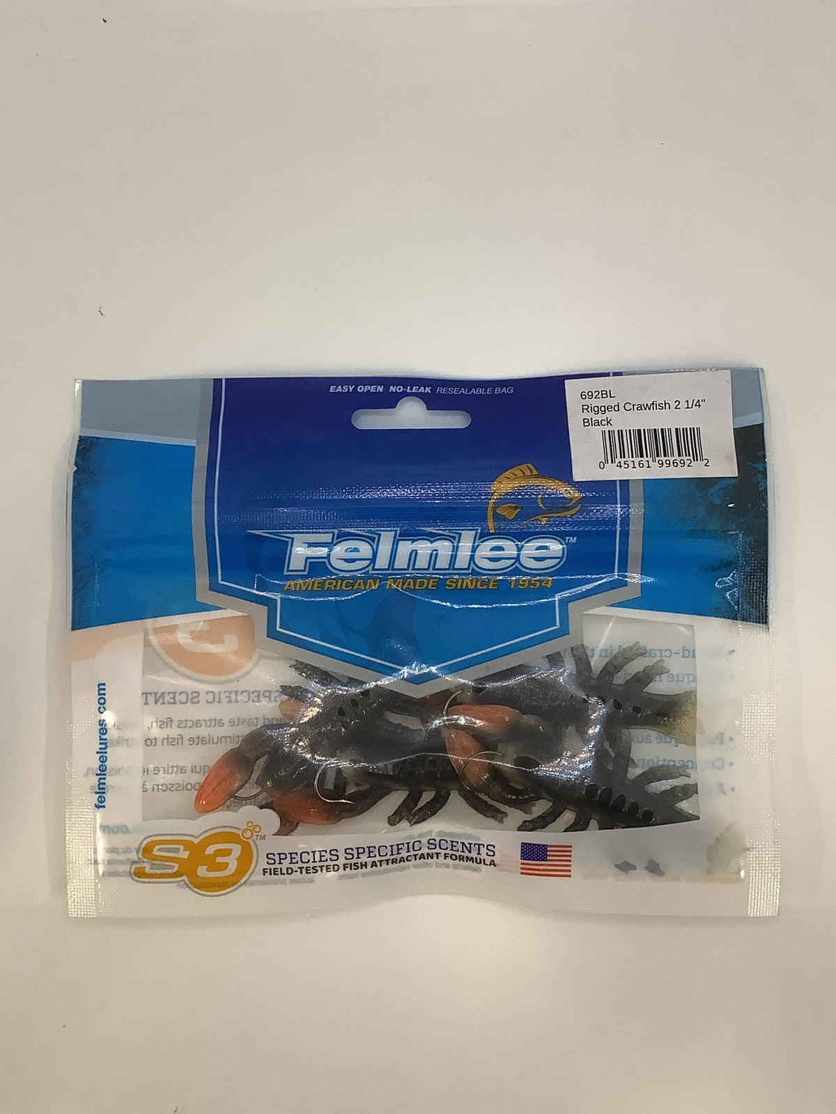 Felmlee Rigged Crawfish 2 1/4"