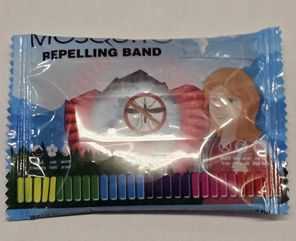Mosquito Repellent Wrist Band — DEET-Free