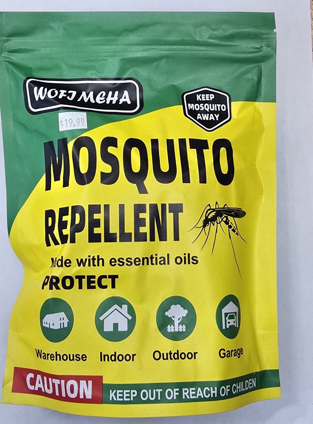 Mosquito Repellent Balls — Essential Oil, Indoor & Outdoor