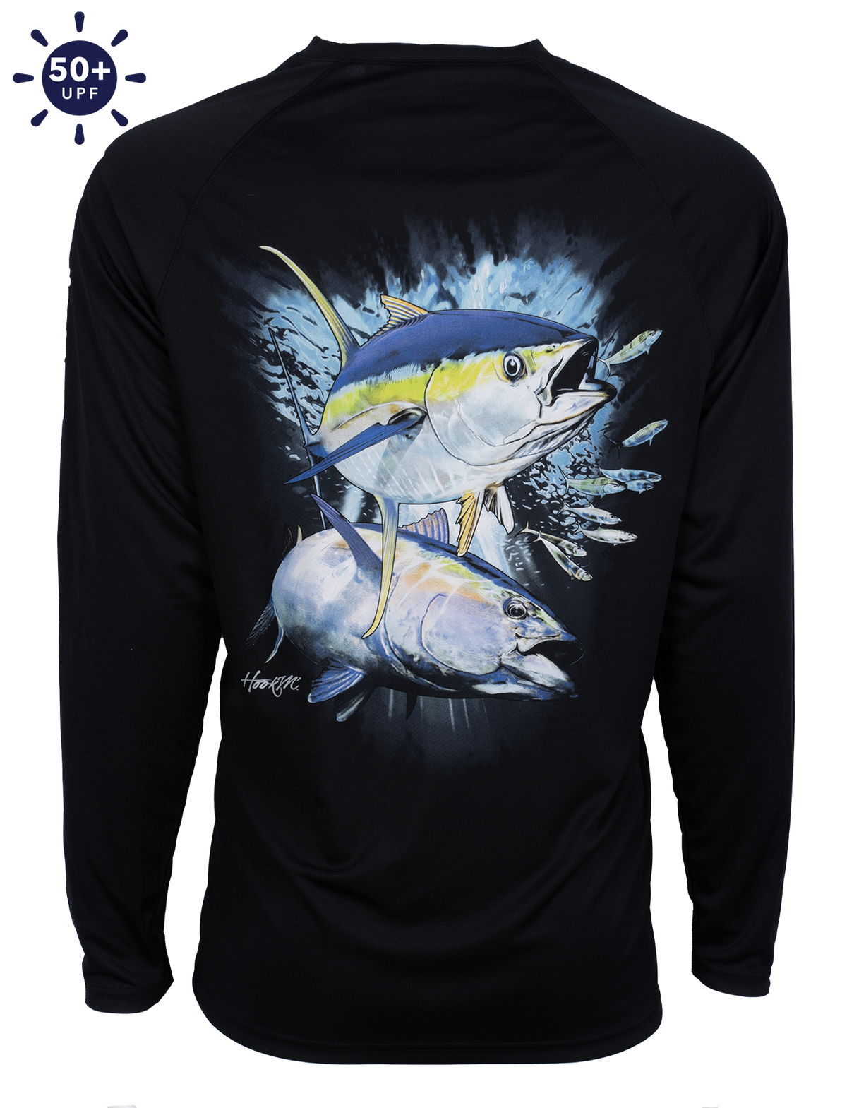 Bimini Bay Hook M' Performance Long Sleeve - Yellowfin