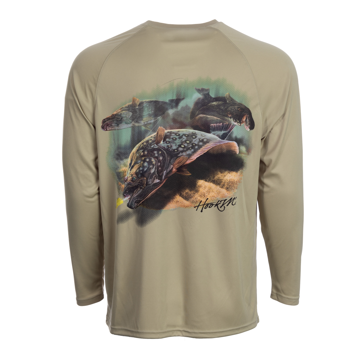 Bimini Bay Hook M' Performance Long Sleeve - Fluke