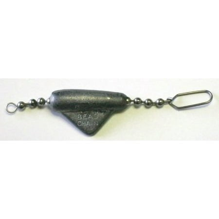 Bead Chain Keel Sinker — 2 Pack