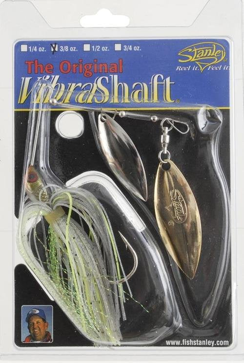 Stanley VibraShaft Spinnerbait — 3/8 oz Double Willow