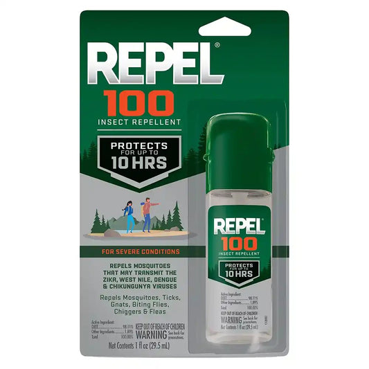 Repel 100 Insect Repellent — 98% DEET, 1 oz Pump Spray