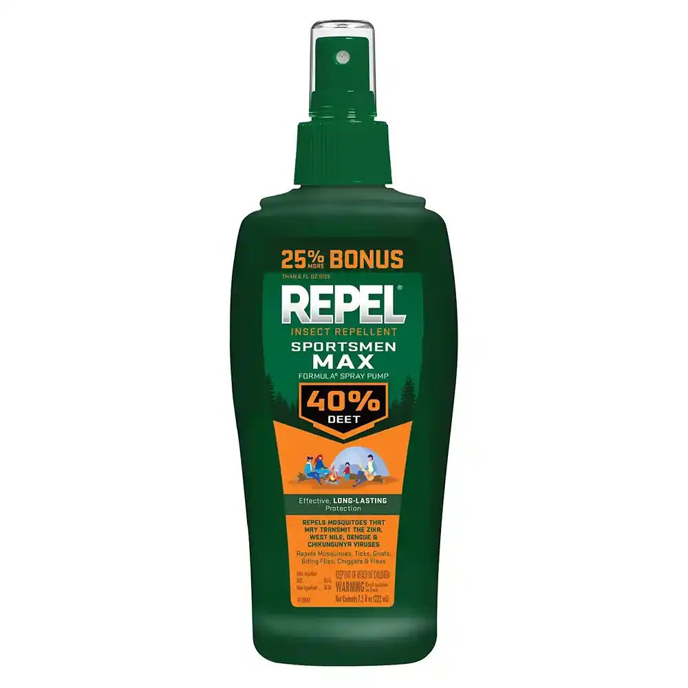 Repel Sportsmen Max Insect Repellent — 40% DEET, 7.5 oz Pump Spray