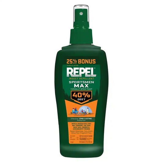 Repel Sportsmen Max Insect Repellent — 40% DEET, 7.5 oz Pump Spray