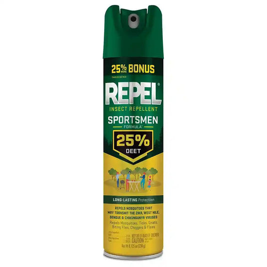 Repel Sportsmen Insect Repellent — 25% DEET, 8.125 oz Aerosol