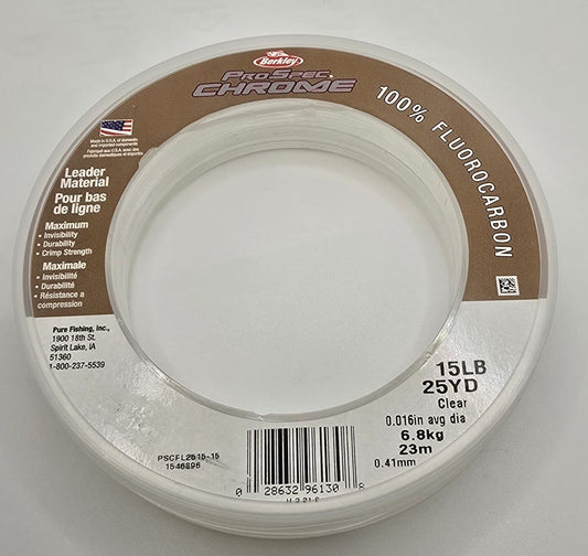 Berkley ProSpec Chrome Fluorocarbon Leader