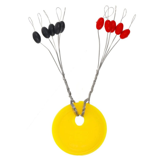 Eagle Claw Rubber Bobber Stops — 4–8 lb
