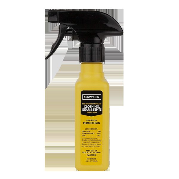 Sawyer Permethrin Clothing & Gear Insect Repellent — 4.5 oz Trigger Spray, 6-Pack