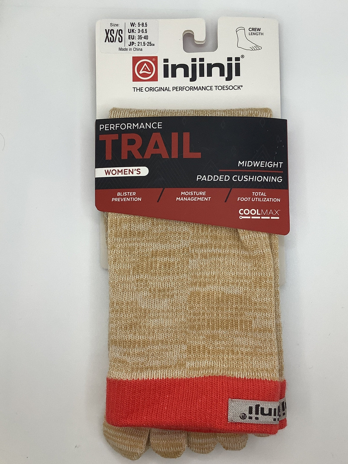 Injinji Women's Trail Midweight Crew