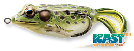 LiveTarget Hollow Body Frog Green/Yellow