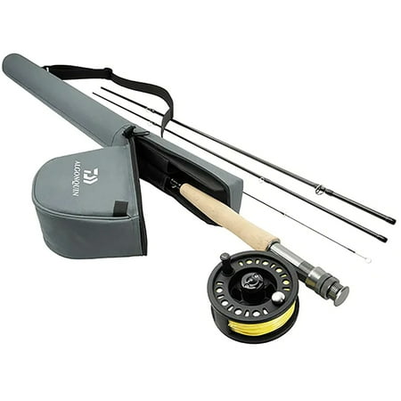 Daiwa Algonquin Fly Fishing 4-Piece Rod & Reel Combo