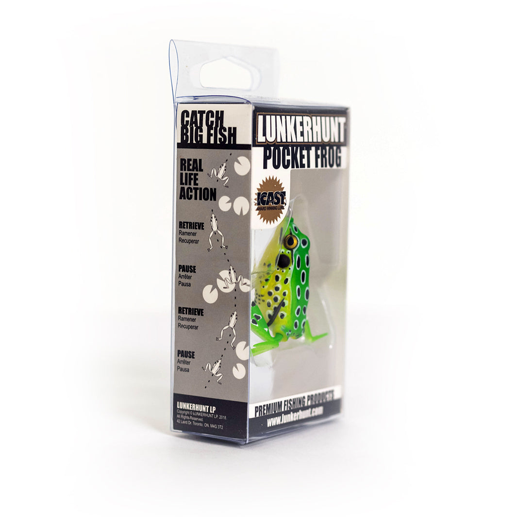 Lunkerhunt Pocket Frog Leopard