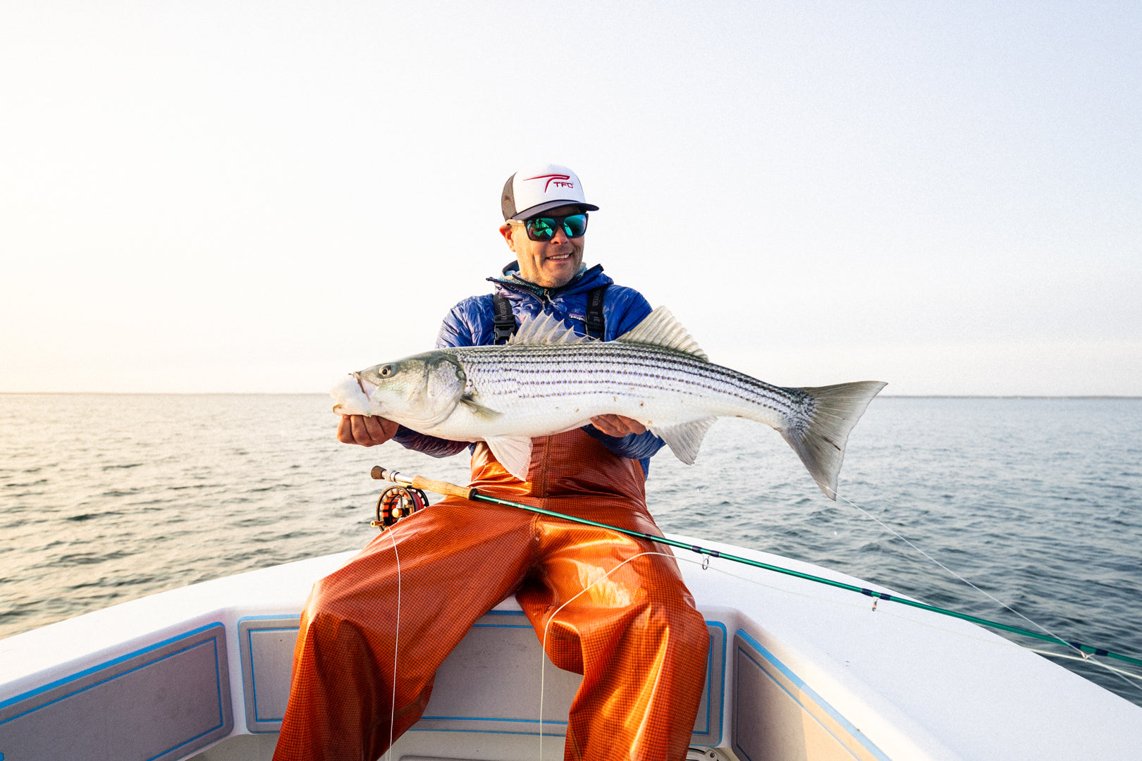 TFO Blitz fly rod in action