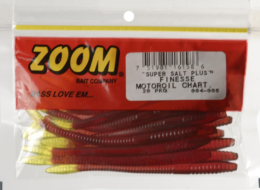 Zoom Finesse Worm 4.5"