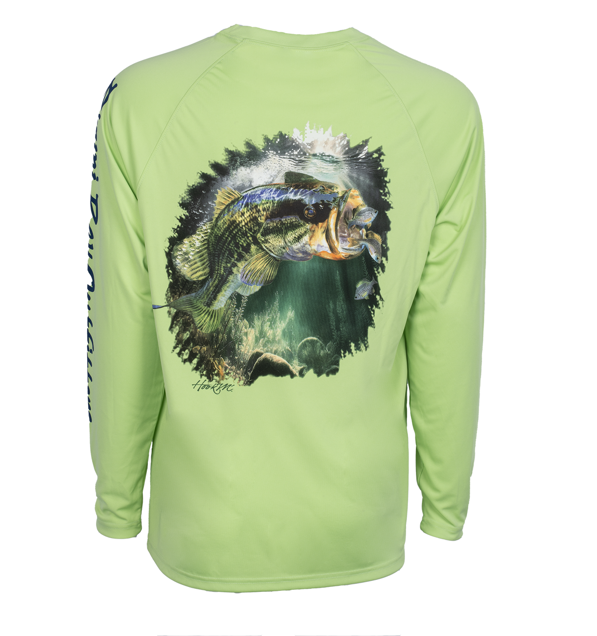 Bimini Bay Hook M' Performance Long Sleeve - Bass