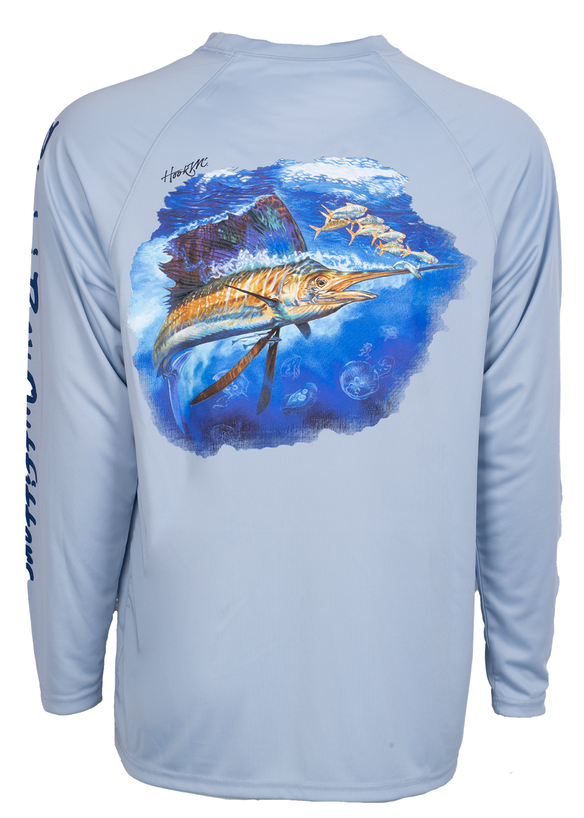 Bimini Bay Hook M' Performance Long Sleeve - Sailfish