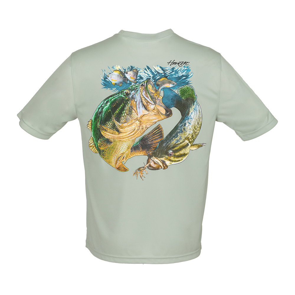 Bimini Bay Hook M' Performance Short Sleeve - Bass