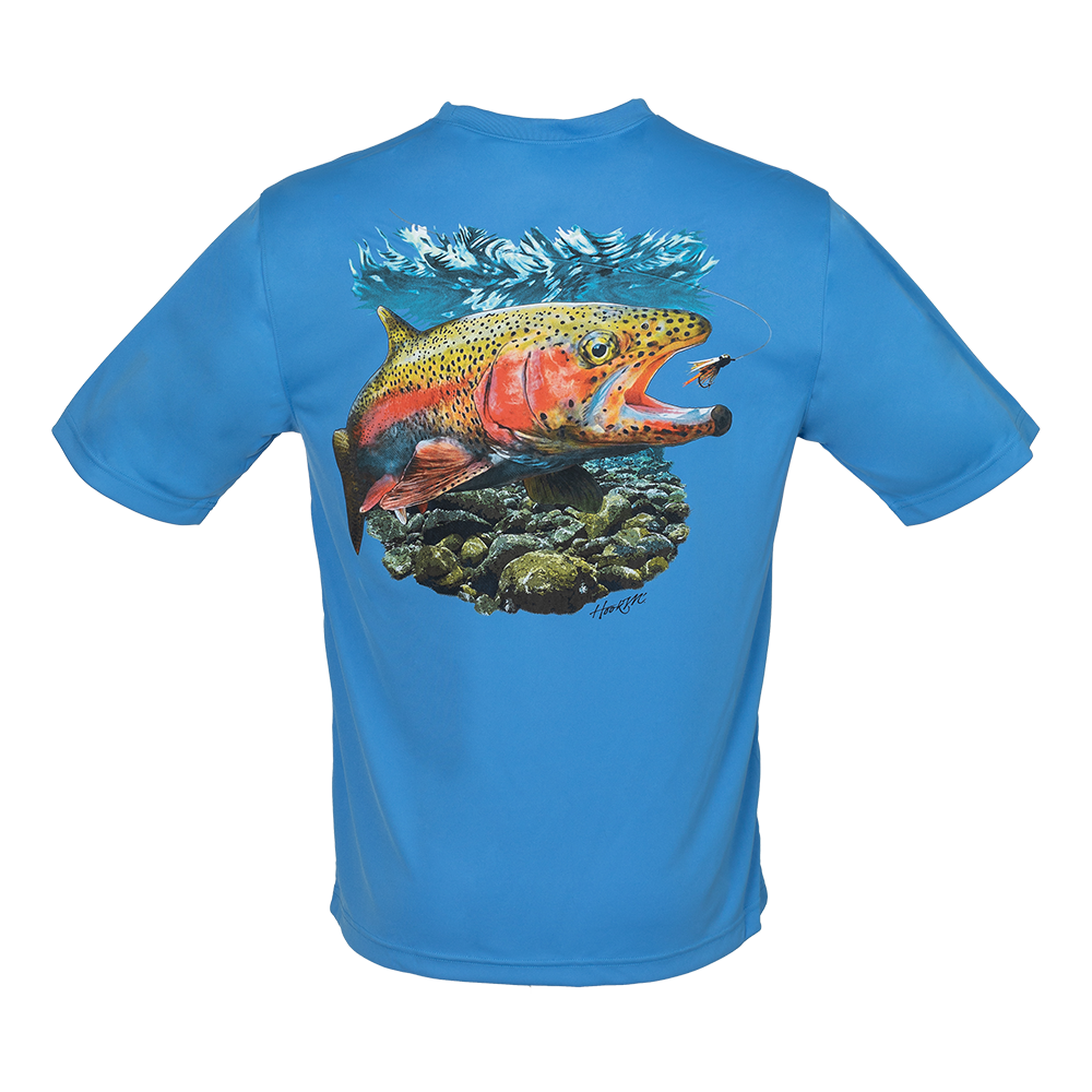 Bimini Bay Hook M' Performance Short Sleeve - Trout