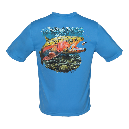 Bimini Bay Hook M' Performance Short Sleeve - Trout