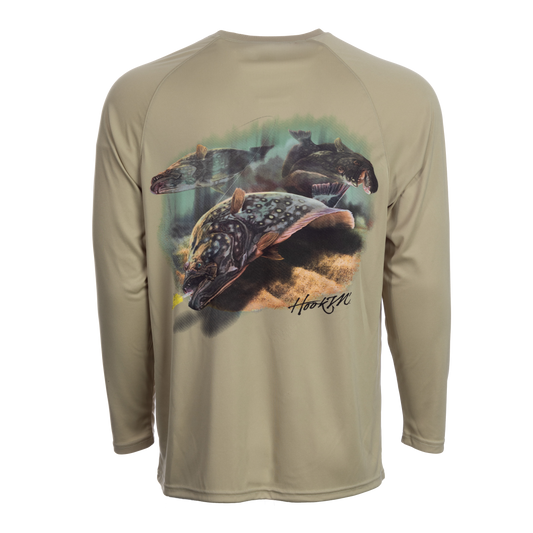 Bimini Bay Hook M' Performance Long Sleeve - Fluke