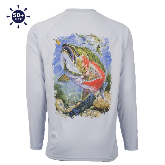 Bimini Bay Hook M' Performance Long Sleeve - Steelhead
