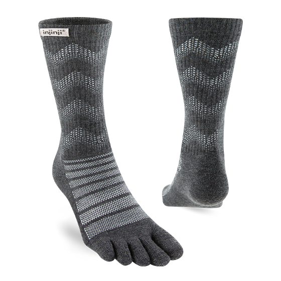 Injinji Outdoor Midweight Crew Wool