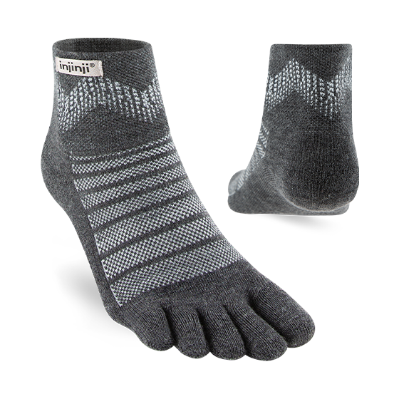 Injinji Outdoor Midweight Mini-Crew Wool