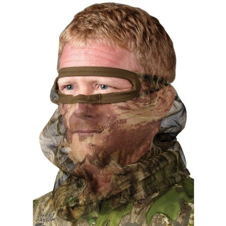 Hunter's Specialties 3/4 Net Face Mask — Mossy Oak Break-Up Country