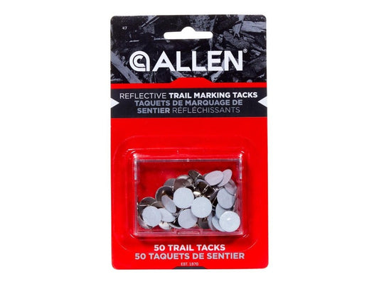 Allen Reflective Trail Marking Tacks — 50 Pack
