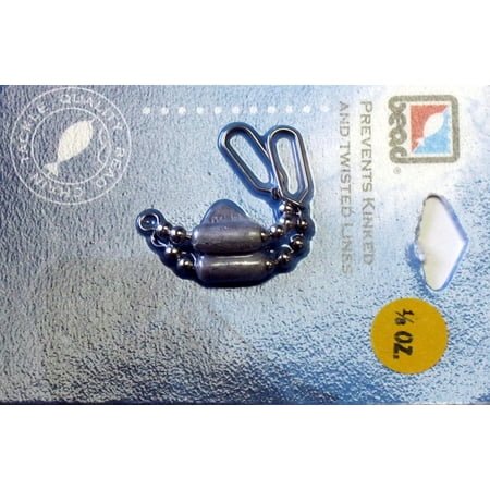 Bead Chain Keel Sinker — 2 Pack