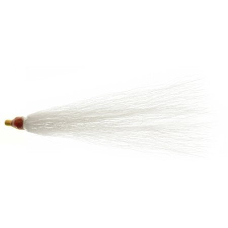Hurricane Bucktail Teasers — White, 3 Pack
