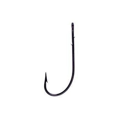 Eagle Claw Sproat Worm Hooks — 2/0, Black