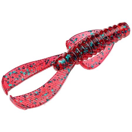 Strike King Rage Ned Bug - Red Bug
