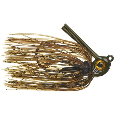 Missile Baits Ike's Mini Swim Jig - 5/16 oz Green Pumpkin
