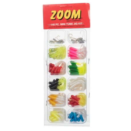 Zoom Mini Tube & Jighead Kit — 140 Piece