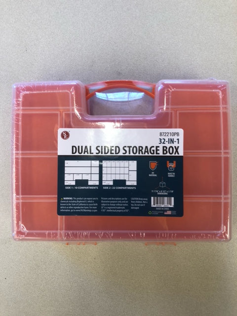 SE Double-Sided Tackle Box — 32 Compartments