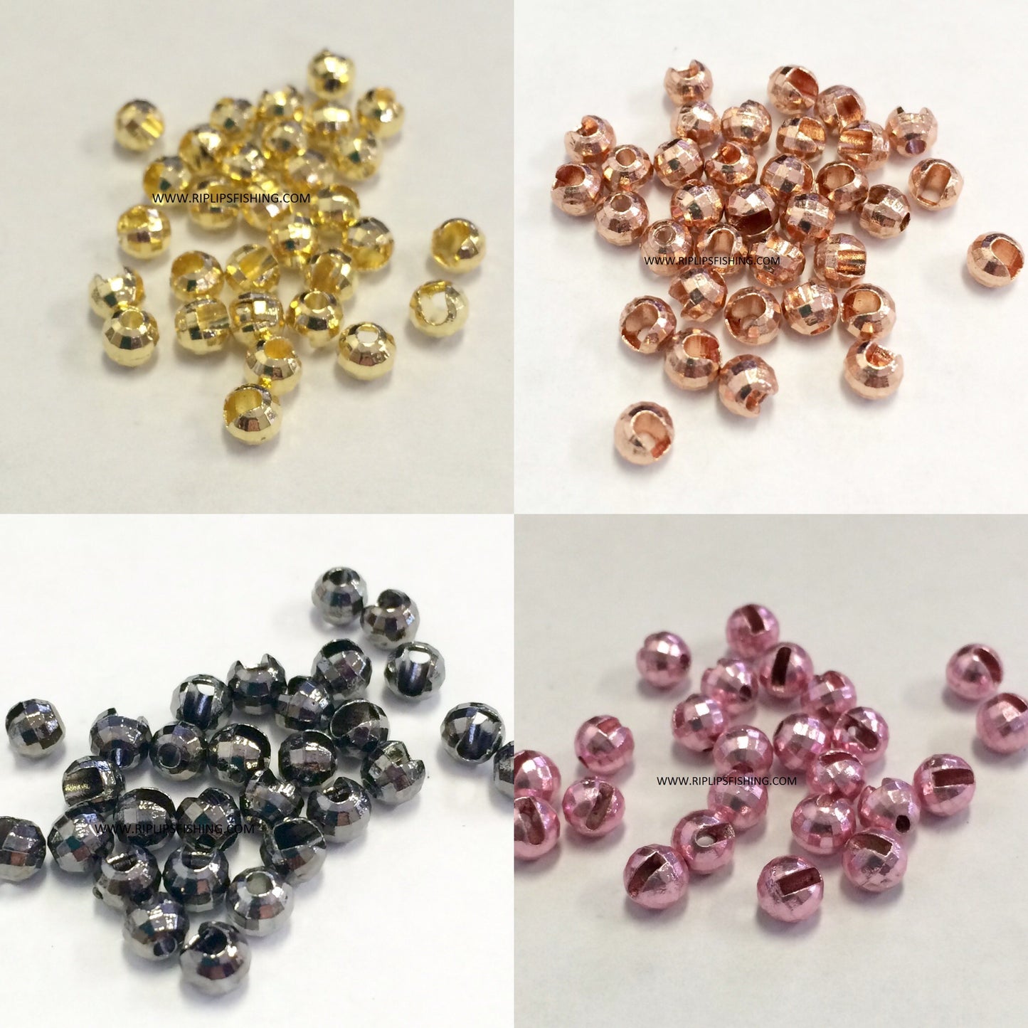 Tungsten Slotted Disco Beads Per 100